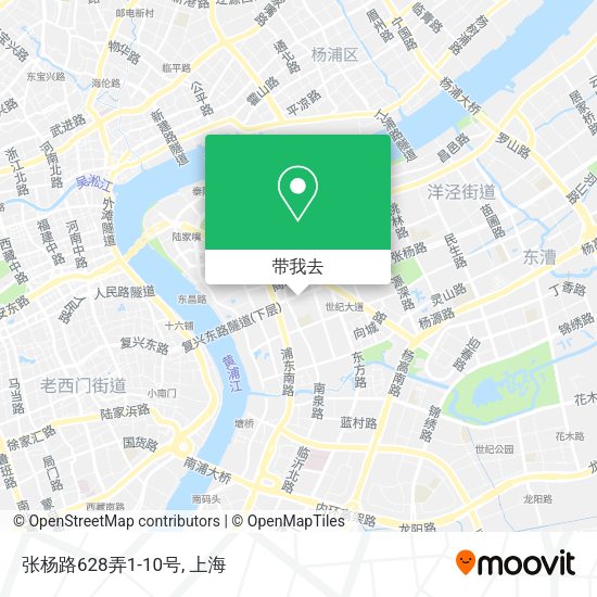 张杨路628弄1-10号地图