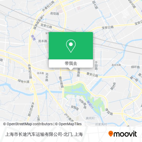 上海市长途汽车运输有限公司-北门地图