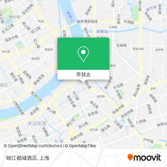 锦江都城酒店地图