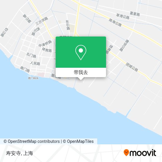 寿安寺地图