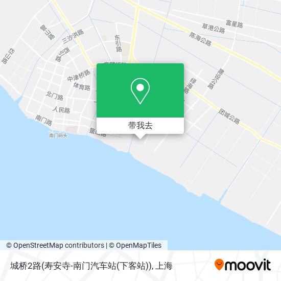 城桥2路(寿安寺-南门汽车站(下客站))地图