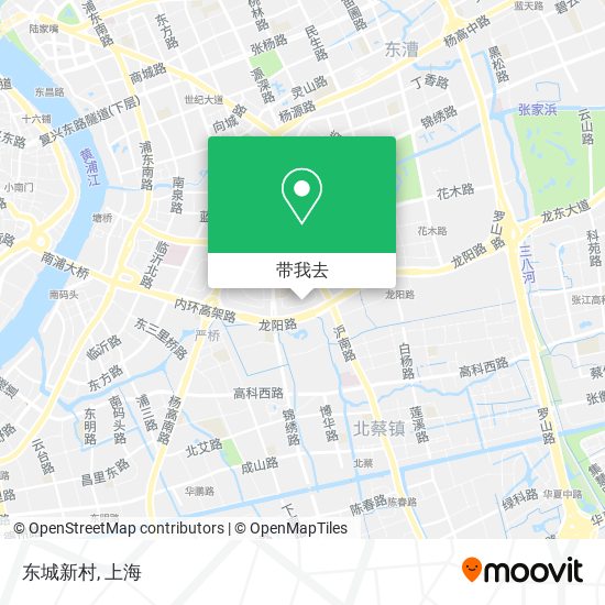 东城新村地图
