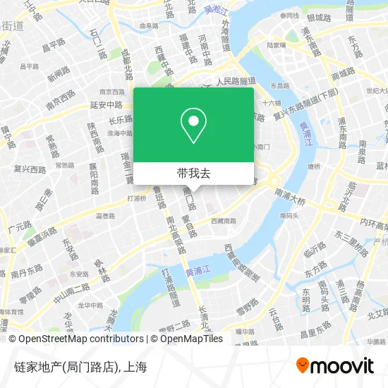 链家地产(局门路店)地图
