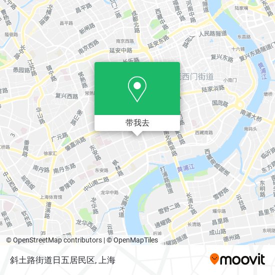 斜土路街道日五居民区地图