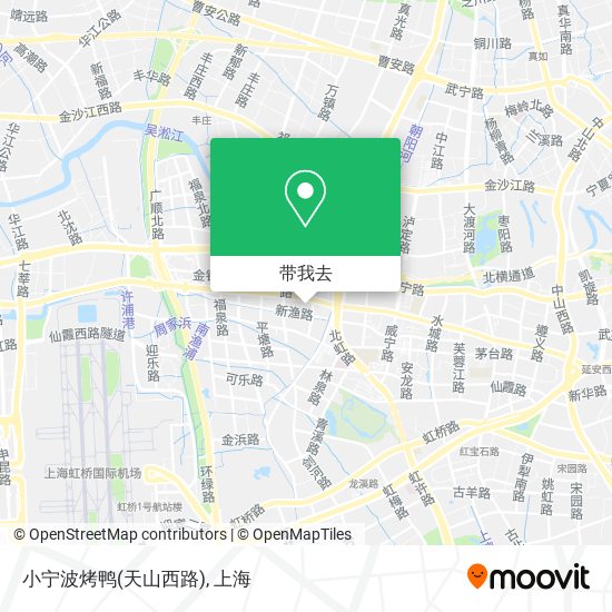 小宁波烤鸭(天山西路)地图