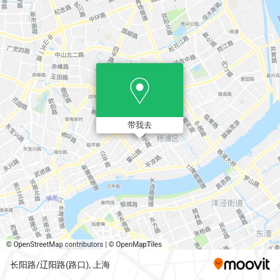 长阳路/辽阳路(路口)地图