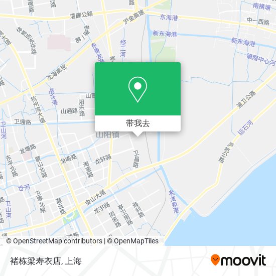 褚栋梁寿衣店地图