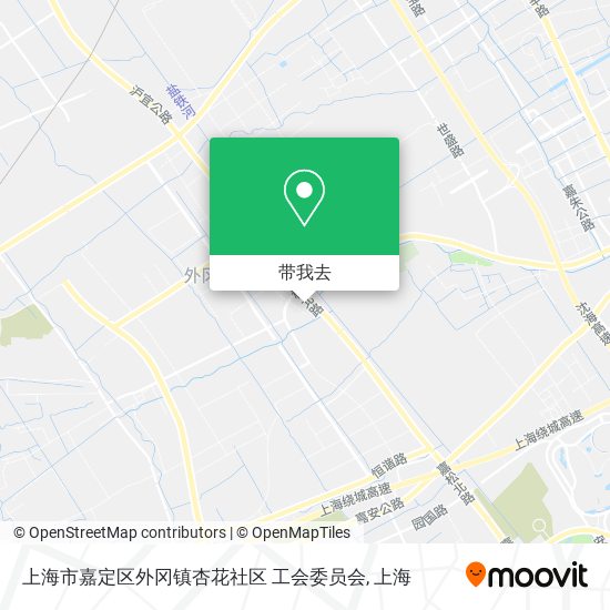 上海市嘉定区外冈镇杏花社区  工会委员会地图