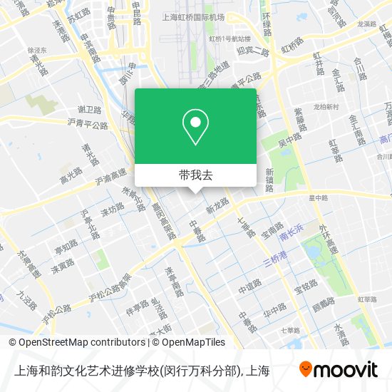 上海和韵文化艺术进修学校(闵行万科分部)地图