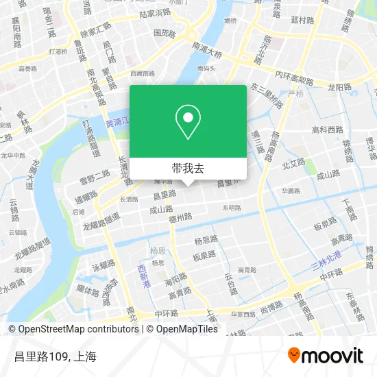昌里路109地图