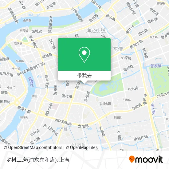 罗树工房(浦东东和店)地图