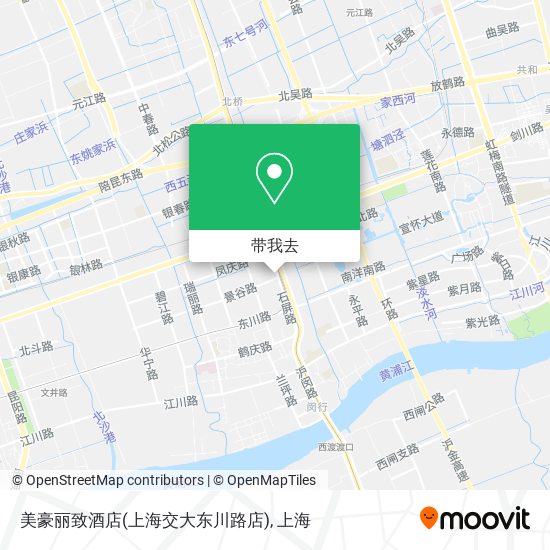 美豪丽致酒店(上海交大东川路店)地图
