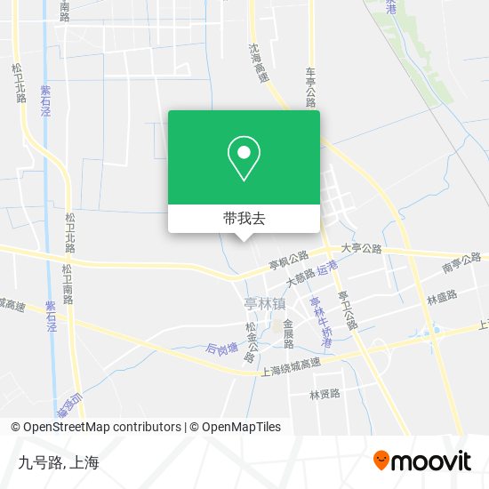 九号路地图