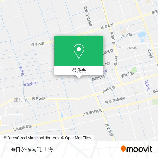 上海日永-东南门地图