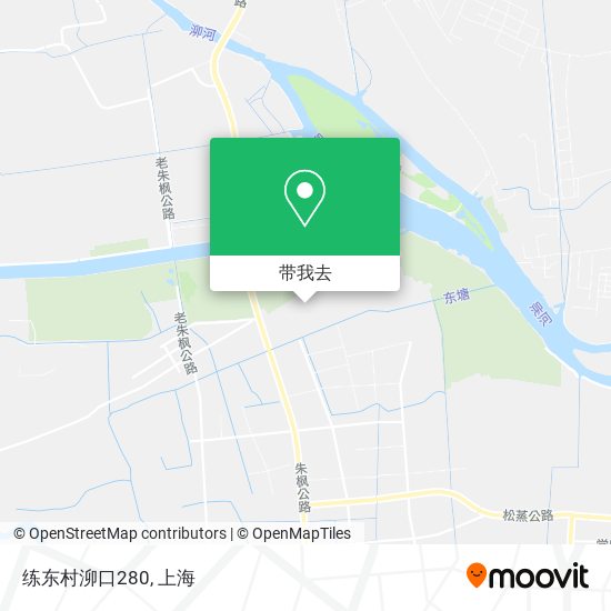 练东村泖口280地图
