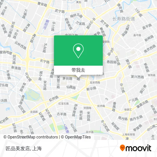 匠品美发店地图