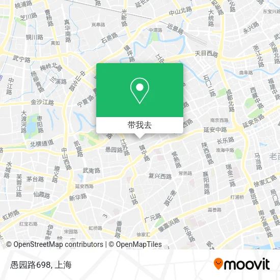 愚园路698地图