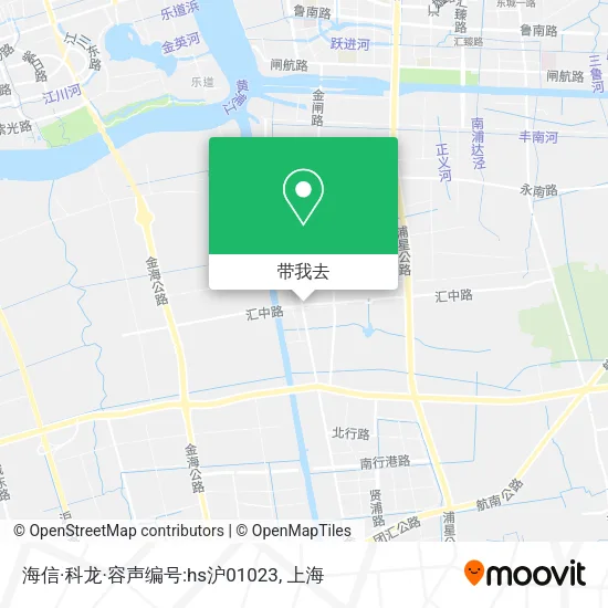 海信·科龙·容声编号:hs沪01023地图