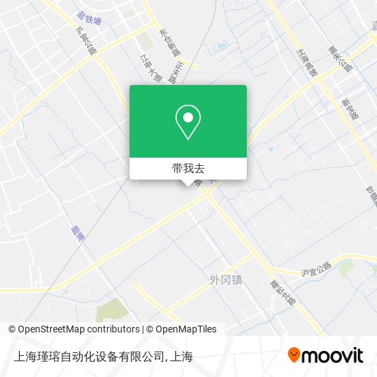 上海瑾瑢自动化设备有限公司地图