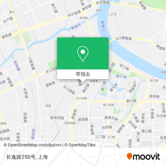 长逸路250号地图