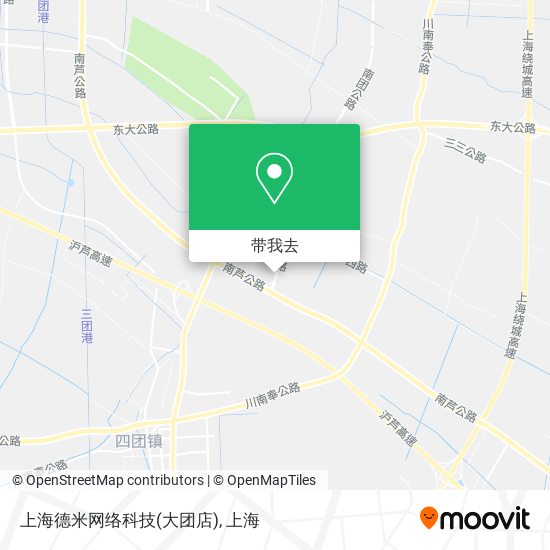 上海德米网络科技(大团店)地图