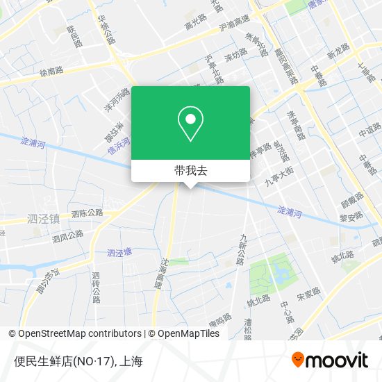 便民生鲜店(NO·17)地图
