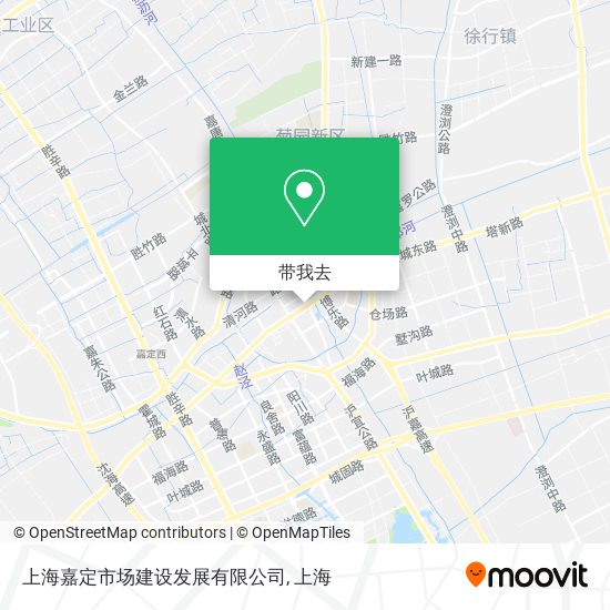 上海嘉定市场建设发展有限公司地图