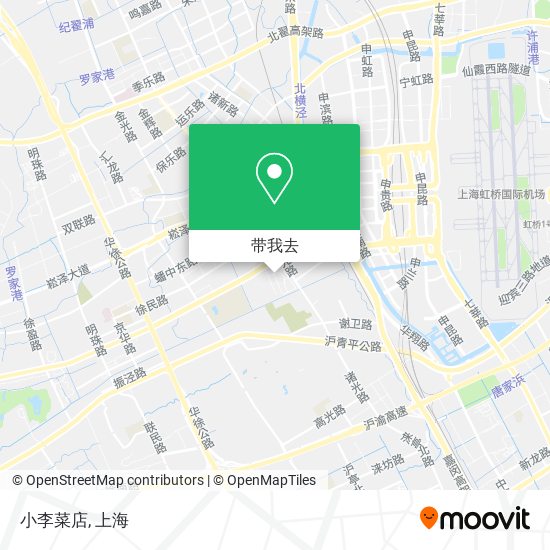 小李菜店地图