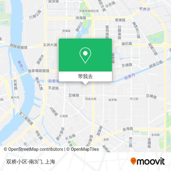 双桥小区-南3门地图