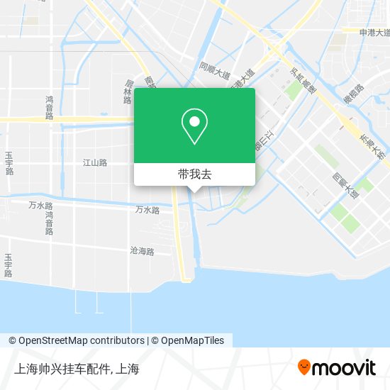 上海帅兴挂车配件地图