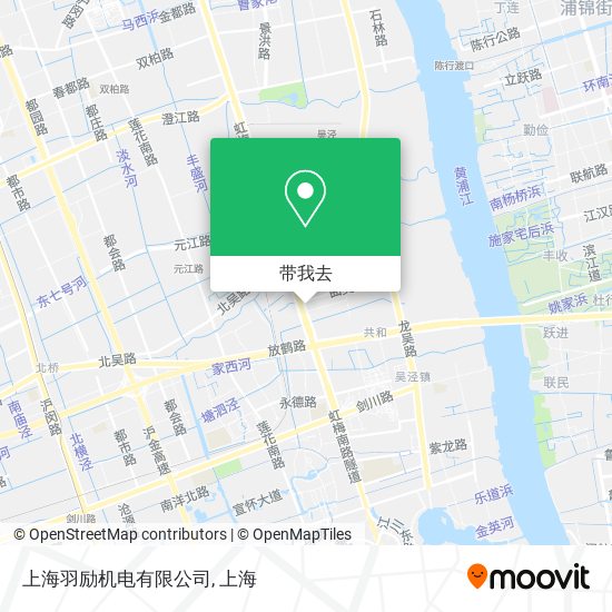 上海羽励机电有限公司地图