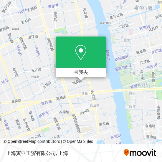 上海寅羽工贸有限公司地图