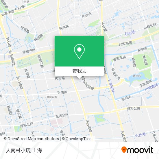人南村小店地图
