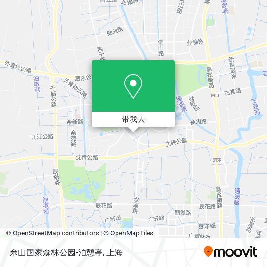 佘山国家森林公园-泊憩亭地图