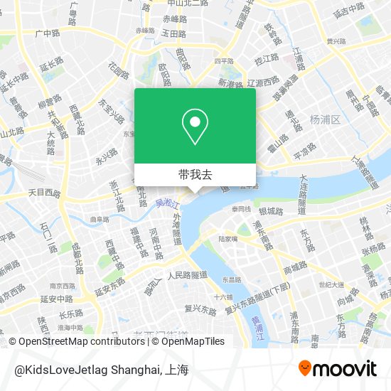 @KidsLoveJetlag Shanghai地图