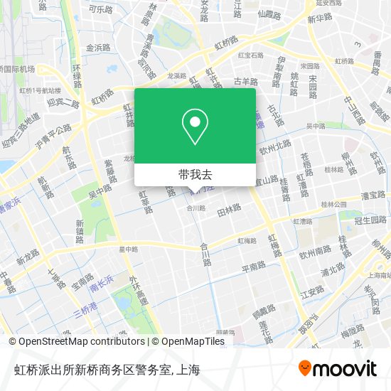 虹桥派出所新桥商务区警务室地图