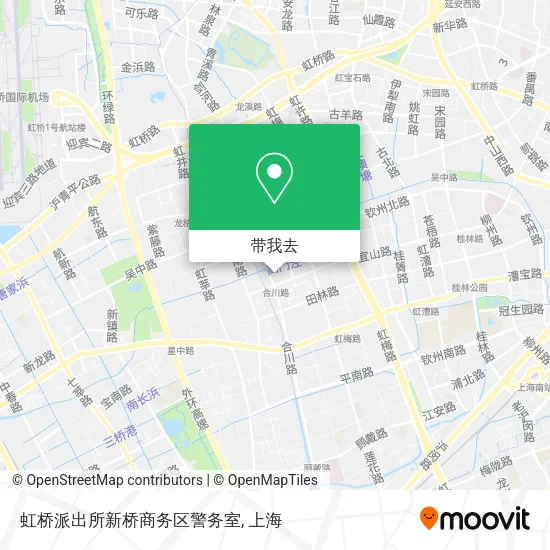 虹桥派出所新桥商务区警务室地图