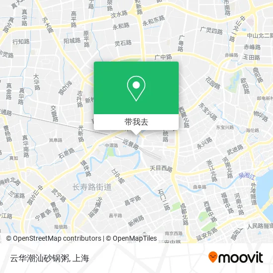 云华潮汕砂锅粥地图