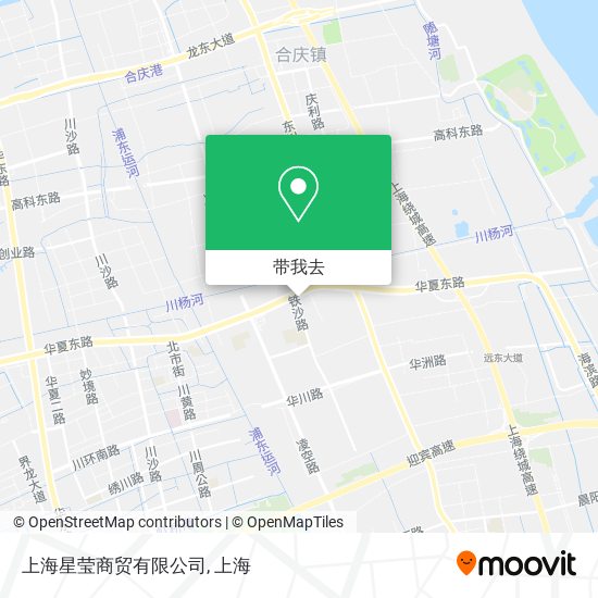 上海星莹商贸有限公司地图
