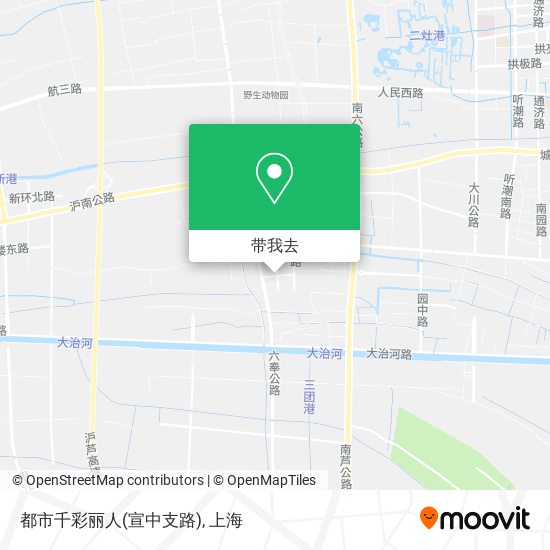 都市千彩丽人(宣中支路)地图