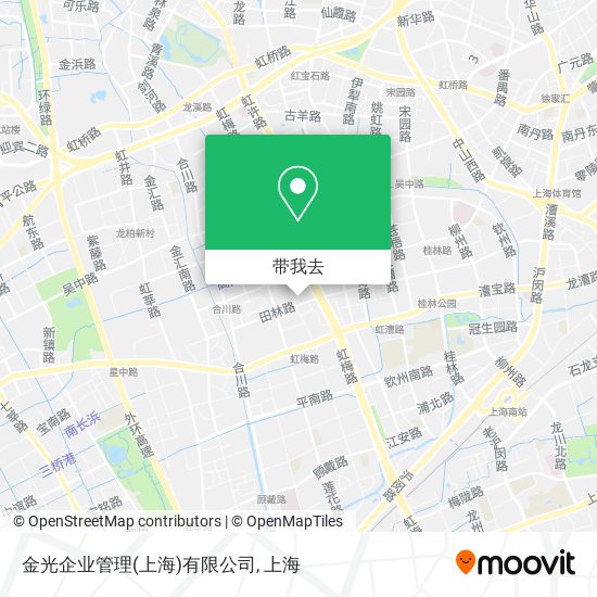 金光企业管理(上海)有限公司地图