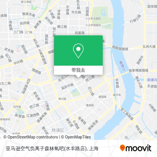 亚马逊空气负离子森林氧吧(水丰路店)地图
