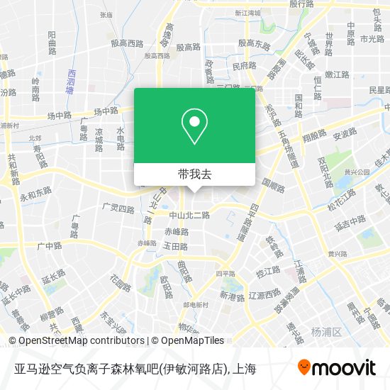 亚马逊空气负离子森林氧吧(伊敏河路店)地图