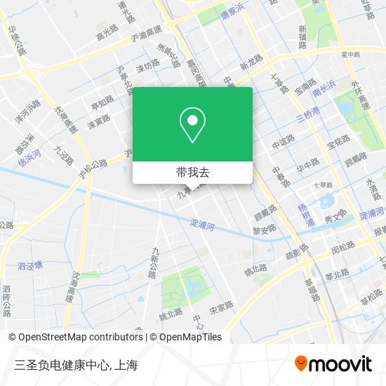 三圣负电健康中心地图