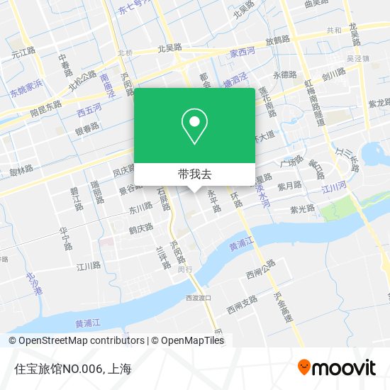 住宝旅馆NO.006地图