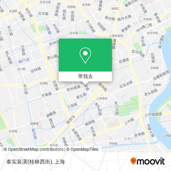 泰实装潢(桂林西街)地图