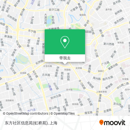 东方社区信息苑(虹桥苑)地图