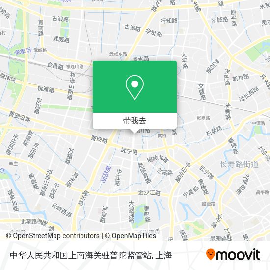 中华人民共和国上南海关驻普陀监管站地图