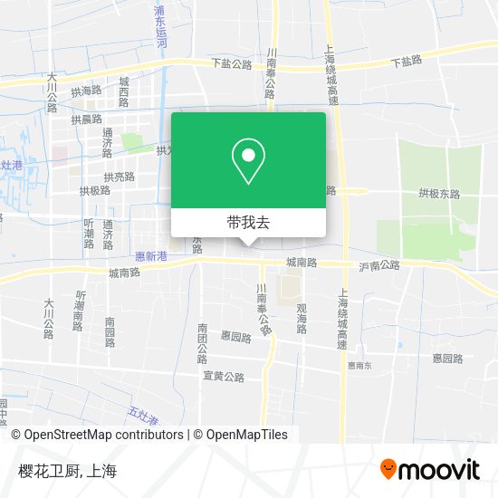 樱花卫厨地图