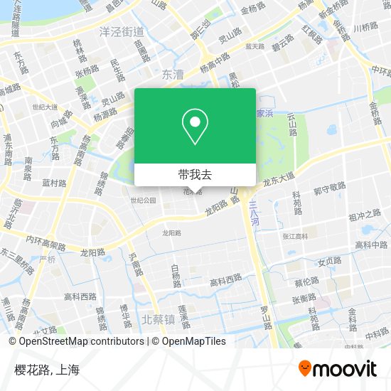 樱花路地图